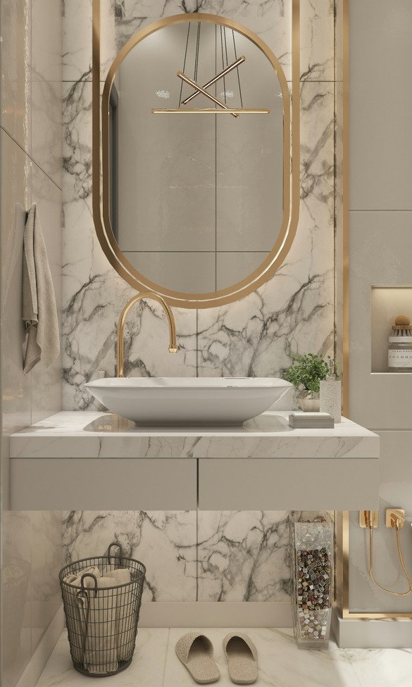 Casalux.ro - FOTO Soluții de design pentru o baie mică