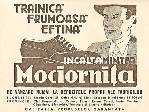 Bucuresti.ro - Fabrica de încălțăminte Mociornița, imperiul clădit de cel mai mare industriaș român