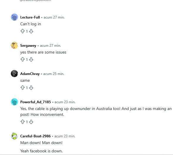 Pană de amploare la Facebook. Rețeaua a picat din nou. Probleme și cu conectarea la Instagram și Messenger de pe mai multe conturi. UPDATE Problemele au fost remediate după circa jumătate de oră