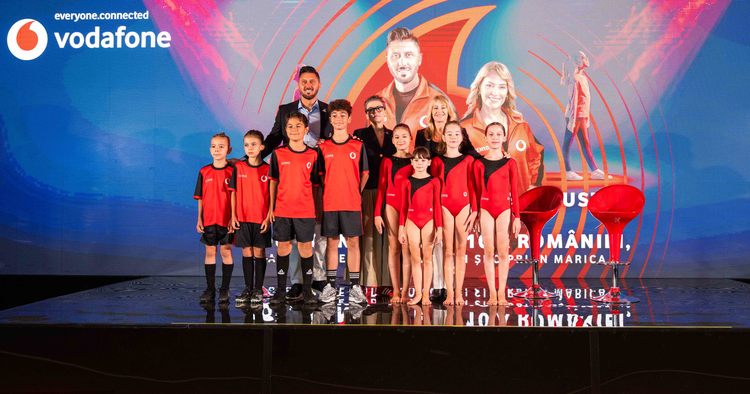 Vodafone lansează GEN10 și caută următoarea generație de campioni a României alături de Nadia Comăneci și Ciprian Marica