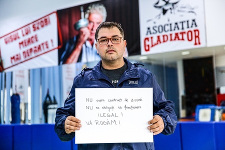 Asociaţia Gladiator, fondată de cascadorul Szobi Cseh, riscă să rămână fără sediu