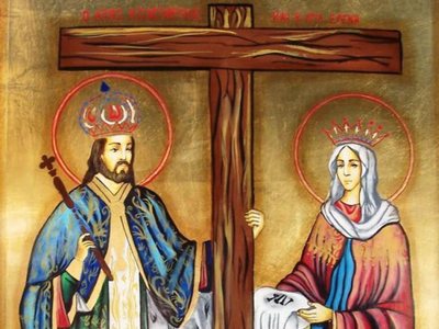 Biserica Ortodoxă îi sărbătoreşte sâmbătă pe sfinţii Constantin şi Elena. Peste 1,7 milioane de români poartă aceste nume