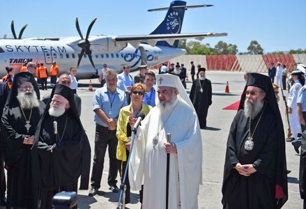 Patriarhul Daniel a ajuns în Creta pentru a participa la Sinodul Panortodox