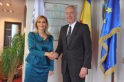 Hans Klemm, la întâlnirea cu primarul Capitalei: Ambasada SUA vrea să fie un “bun vecin” pentru bucureşteni 