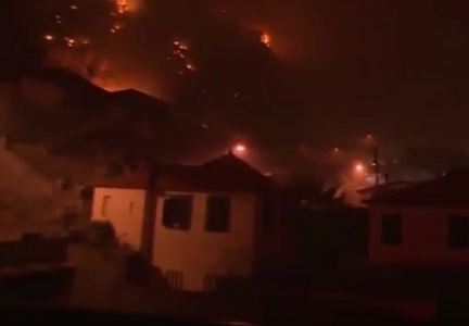 Atenţionare MAE pentru românii ce vor să ajungă în Madeira: vânt puternic şi incendii în păduri