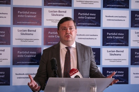Decanul Baroului Dolj Lucian Săuleanu candidează independent la funcţia de primar al Craiovei