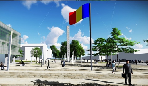 Monumentul Marii Uniri, care trebuia dezvelit în 2012, nu va mai fi amplasat în Arad nici de Centenar, afirmă autorităţile locale