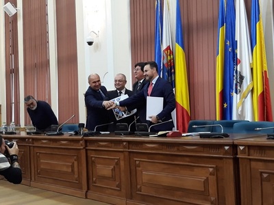 Primarii Timişoarei, Clujului, Aradului şi Oradei au format Alianţa Vestului, un proiect pentru o Românie mai puternică - FOTO


