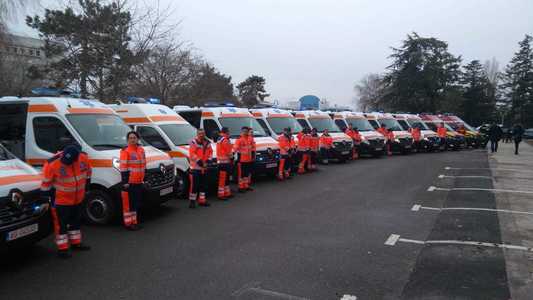 Constanţa: Serviciul Judeţean de Ambulanţă a primit 13 ambulanţe noi, iar SMURD patru autospeciale; unele dintre maşinile vechi au depăşit de trei ori norma de casare