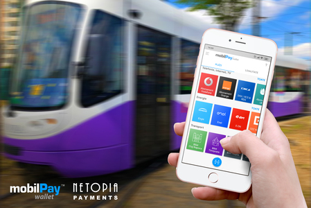 Plata biletelor pe mijloacele de transport din Timişoara se poate face şi cu telefonul mobil, prin SMS şi aplicaţia mobilPay Wallet