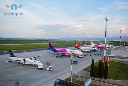 Şeful aeroportului Iaşi anunţă trimiterea în şomaj tehnic a jumătate dintre angajaţi: Din şapte zboruri pe zi Iaşi-Bucureşti, am rămas doar cu unul singur
