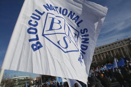 BNS îi cere preşedintelui Iohannis să invite confederaţiile sindicale reprezentative la consultări cu privire la pachetul de măsuri necesar pentru reluarea activităţii