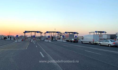 PTF Nădlac II - Autostradă, redeschis pentru traficul de autoturisme
