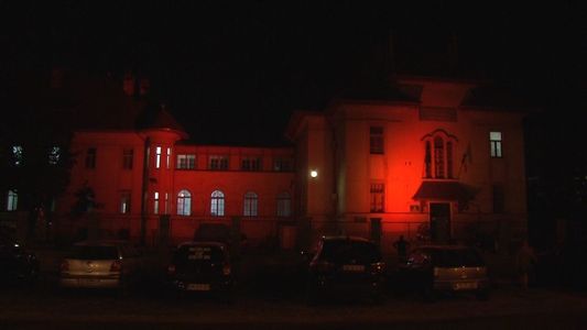 Spitalul de Boli Infecţioase ”Victor Babeş” din Timişoara a fost scăldat în lumină portocalie de Ziua Mondială a Siguranţei Pacientului - FOTO