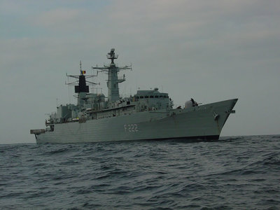 Fregata "Regina Maria” îşi încheie mai devreme misiunea în Marea Mediterană după apariţia mai multor cazuri de Covid-19 la bordul navei 