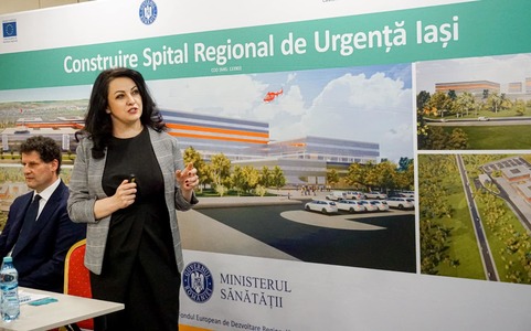 A fost lansat proiectul privind construcţia Spitalului Regional de Urgenţe Iaşi. Noua unitate medicală va avea şapte etaje, 850 de paturi şi 18 săli de operaţii