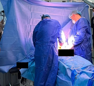 Prima prelevare de organe de la SCJU Sibiu după aproape doi ani/ Au fost recoltate ficatul, rinichii şi corneea de la un bărbat de 53 de ani, aflat în moarte cerebrală