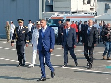 Constanţa: Ziua Marinei, sărbătorită în portul militar, în prezenţa preşedintelui Klaus Iohannis şi a premierului Ciucă / Manifestări şi în Portul Tomis / Navele militare vor defila de la Constanţa la Midia şi înapoi  - VIDEO, FOTO
