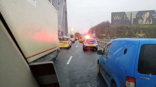 FOTO - Facebook/ Ioan Tudor A2 - Autostrada Soarelui