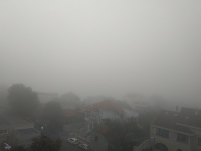 Judeţele Constanţa şi Tulcea, sub avertizare cod galben de ceaţă. Vizibilitate redusă pe A2, între Cernavodă şi Constanţa - FOTO