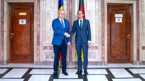 Ministrul de Interne Cătălin Predoiu a discutat cu ambasadorul Germaniei la Bucureşti despre rezultatele bune ale cooperării poliţieneşti româno-germană în lupta împotriva criminalităţii transfrontaliere