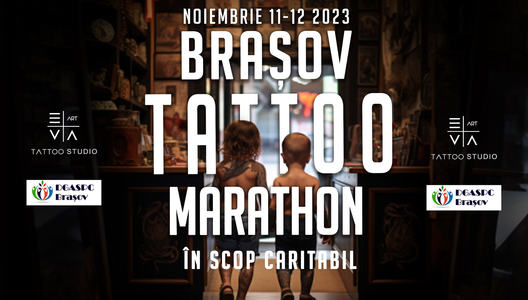 Maraton de tatuaje în scop caritabil, în acest weekend, la Braşov