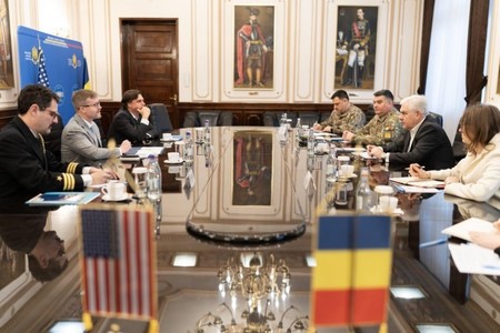 Angel Tîlvăr, întâlnire cu adjunctul şefului Misiunii Diplomatice a SUA la Bucureşti / S-a discutat despre situaţia de securitate de la Marea Neagră şi susţinerea pentru Republica Moldova

