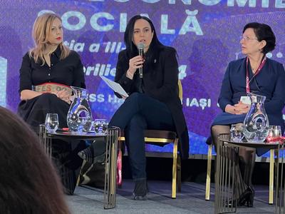 Simona Bucura-Oprescu: Măcar un punct procentual din PIB al României să fie dat de activităţile desfăşurate de întreprinderile sociale