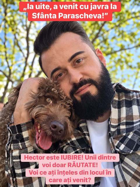 Un medic veterinar care a mers cu câinele la racla Sfintei Parascheva, primit cu nemulţumire de către unii credincioşi. Replica medicului: Ce folos are să ajungem la raclă dacă plecăm cu aceeaşi răutate în suflet
