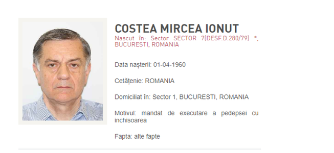 Fostul preşedinte Eximbank, Ionuţ Costea, cumnatul lui Mircea Geoană, a fost localizat în Turcia, urmând să fie solicitată extrădarea