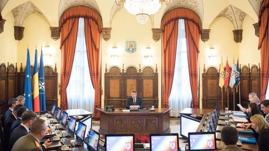 Relaţia României cu Republica Moldova, pe agenda şedinţei de marţi a Consiliului Suprem de Apărare a Ţării