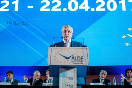 Tăriceanu, candidat unic, ales preşedinte al ALDE, cu 29 de voturi împotrivă: Sistemul de vot funcţionează impecabil
