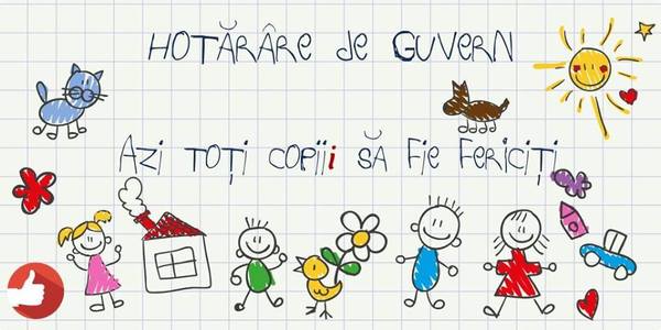 Grindeanu, de 1 Iunie: Îmi doresc pentru copiii din România un sistem de educaţie de calitate şi condiţii să crească sănătoşi