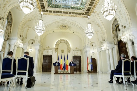 Iohannis: Prezenţa aeriană aliată în ţara noastră a fost consistentă în 2017 şi se va menţine aşa şi în perioada următoare. Nivelul de cooperare al forţelor române şi aliate în acest domeniu este excelent