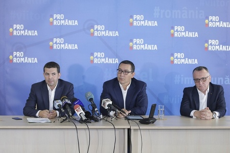 Ponta: Nu votăm un Guvern Orban. L-am propus pe Sorin Cîmpeanu pentru funcţia de premier