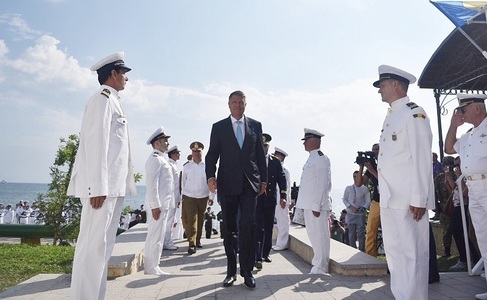 Preşedintele Klaus Iohannis va participa, miercuri, la festivităţile dedicate Zilei Marinei Române, la Constanţa