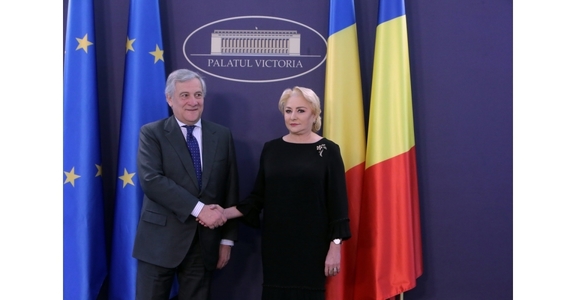 Preşedintele PE, la Palatul Victoria: A venit momentul să accelerăm aderarea României la Schengen, s-ar garanta mai bine frontierele şi securitatea. VIDEO