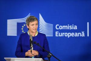 Comisarul european responsabil cu politica în domeniul concurenţei, Margrethe Vestager, face astăzi o vizită în România şi are un dialog cu cetăţenii, la Bucureşti
