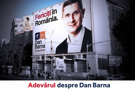 Barna, după ce Rise Project a anunţat că publică ”Adevărul despre Dan Barna”: Au investigat proiecte pe care le-am desfăşurat în perioada anterioară intrării în politică şi care nu au rezistat. Am contribuit la reuşita a zeci de proiecte