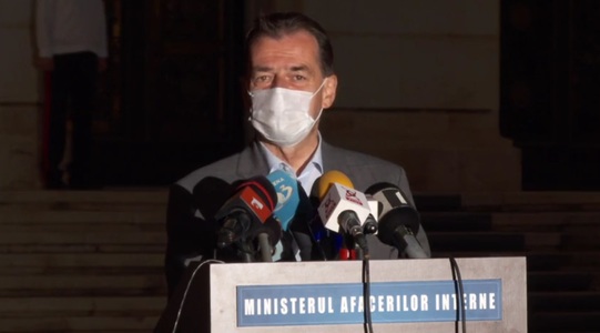 UPDATE - Orban: Decidem luni, în CNSU, restricţii pentru ţările cu nivel de infectare superior celui din România, pe ultimele 14 zile /  Am solicitat comitetelor judeţene pentru situaţii de urgenţă ca, unde situaţia impune, să decidă carantinarea