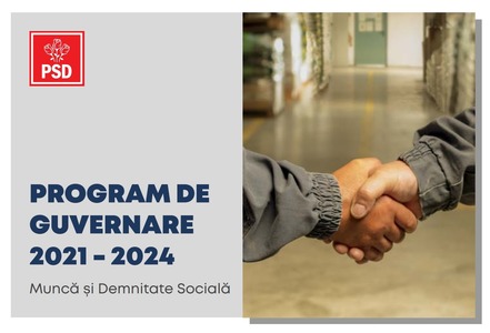 PSD lansează duminică Programul de Guvernare Muncă şi Demnitate Socială