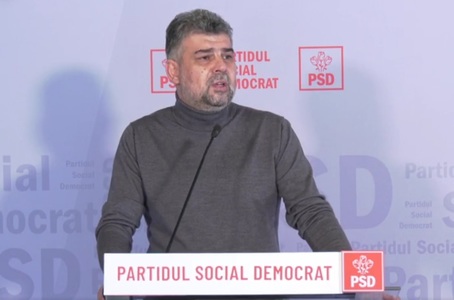 Preşedintele PSD Marcel Ciolacu: 28% din cei 8% care au votat cu AUR au fost, în istoricul lor, odată, votanţi PSD. Am vazut alte partide, care sunt acum pe la guvernare, scăzând şi crescând AUR