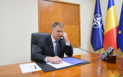 Klaus Iohannis, după participarea la consultările pe tema situaţiei din Ucraina: Trebuie să ne arătăm unitatea şi să continuăm să consolidăm capacităţile de descurajare şi de apărare ale NATO pe Flancul Estic 