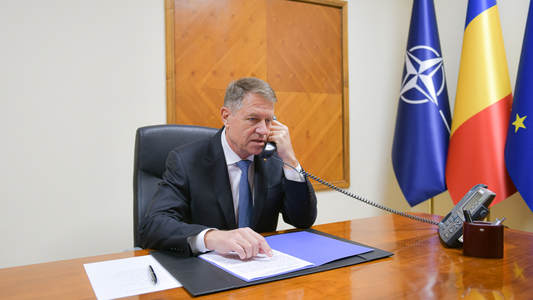 Klaus Iohannis a discutat cu preşedinta Comisiei Europene despre pachetul de sancţiuni care ar urma să fie aplicat Rusiei