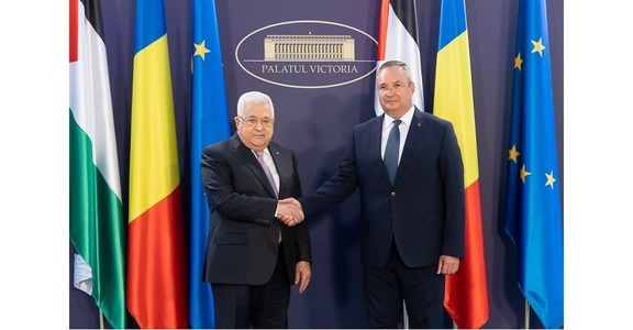 Nicolae Ciucă a semnat cu preşedintele Palestinei noul Program bilateral în domeniul Educaţiei şi Acordul privind cooperarea în prevenirea şi combaterea criminalităţii organizate şi terorismului 