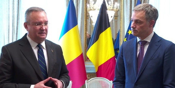 Premierul Belgiei, după discuţiile cu Nicolae Ciucă: Am vorbit despre perspectiva aderării României la Schengen şi sperăm că pasul final spre aderare va fi făcut 