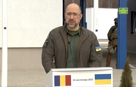 Premierul Ucrainei, Denys Shmyhal: Am fi recunoscători României dacă ar recunoaşte la nivel oficial Rusia ca stat sponsor al terorismului / Se planifică deschiderea a încă şapte puncte de trecere la frontiera comună cu România