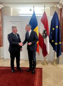 Bode a discutat cu ministrul de Interne al Austriei pe tema aderării României la Schengen: Aderarea României la Spaţiul Schengen va fi un plus pentru securitatea europeană, nu un pericol pentru statele membre