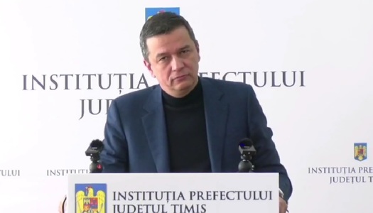 Sorin Grindeanu: Nu cred că e cineva care vrea să strice stabilitatea dată de o coaliţie de 70%