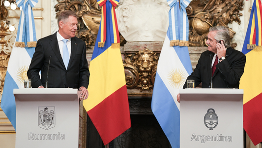 Preşedintele Iohannis anunţă semnarea Memorandumului de colaborare al României cu Argentina pentru gestionarea situaţiilor de urgenţă şi cel de cooperare în sectorul agricol şi al protecţiei mediului